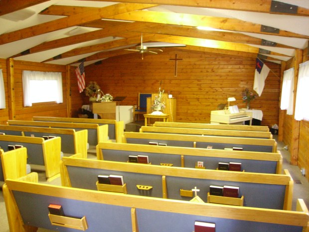 inside worship area